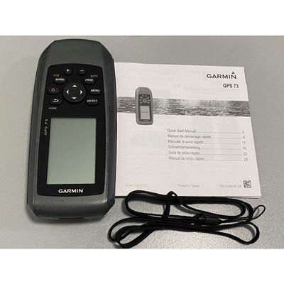Garmin 73 handle GPS 128 X 160 Pixels Display Resolution RTK GPS System 1.4" X 2.1" 3.6 X 5.4 Cm Display Size 2 AA Batteries not Included