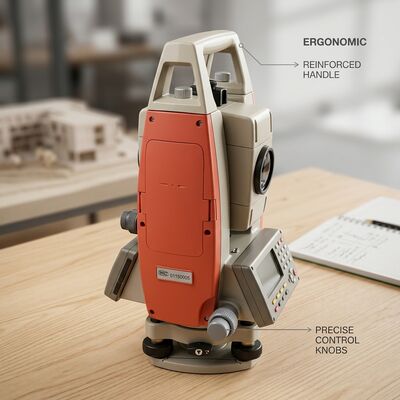 Total Station Component with 2” Angle Accuracy Automatic Electronic Leveling System and RS232 Connectivity for Geospatial Data Collection