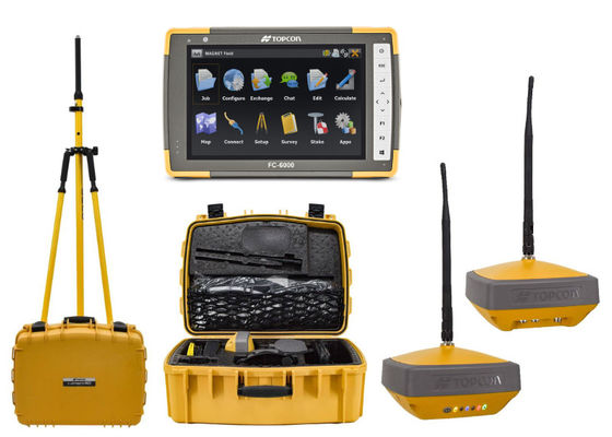 Topcon Hiper VR GPS L1C и внутреннее радио опционально 405 ≈ 470 МГц UHF или FH915 Распространение спектра для точных решений GPS RTK